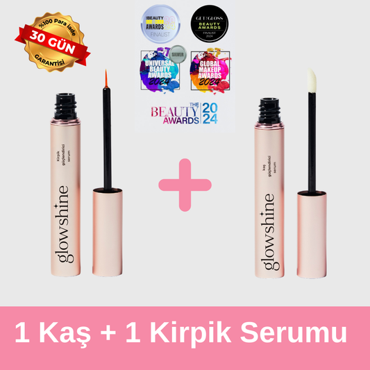 GLOWTİNT Besleyici Kirpik-Kaş Serumu Paketi